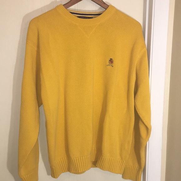 Tommy Hilfiger Other - Tommy Hilfiger classic yellow 100% cotton sweater